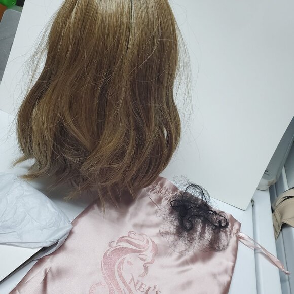 Jennie Monofiliament Wig from Nel's Wigs NWT Light Brown - Picture 2 of 8